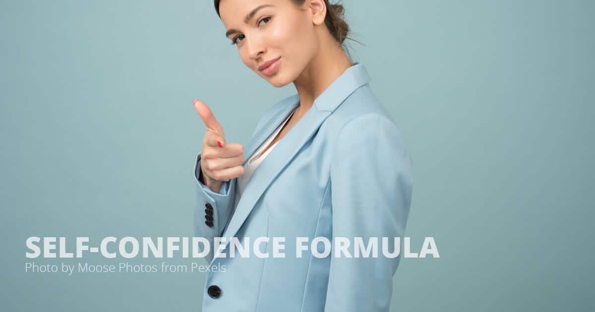 self confidence formula