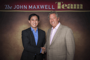photo with john